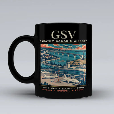 GSV - Poster - Mug - Black