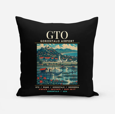 GTO - Poster - Pillow - Black