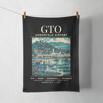 GTO - Poster - Towel - Black