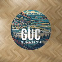 Thumbnail for Gunnison–Crested Butte Regional Airport (GUC) Carpets - Carpet Round - Scene V2