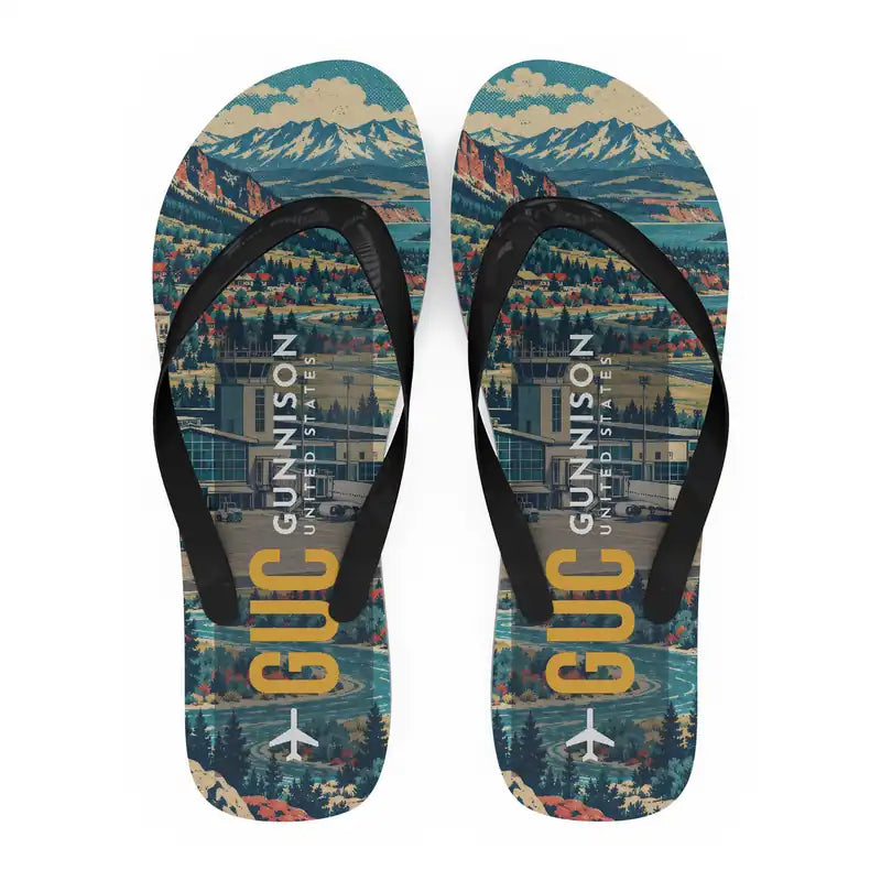 Gunnison–Crested Butte Regional Airport (GUC) Slippers & Flip Flops - Slippers - Flip Flops - Scene
