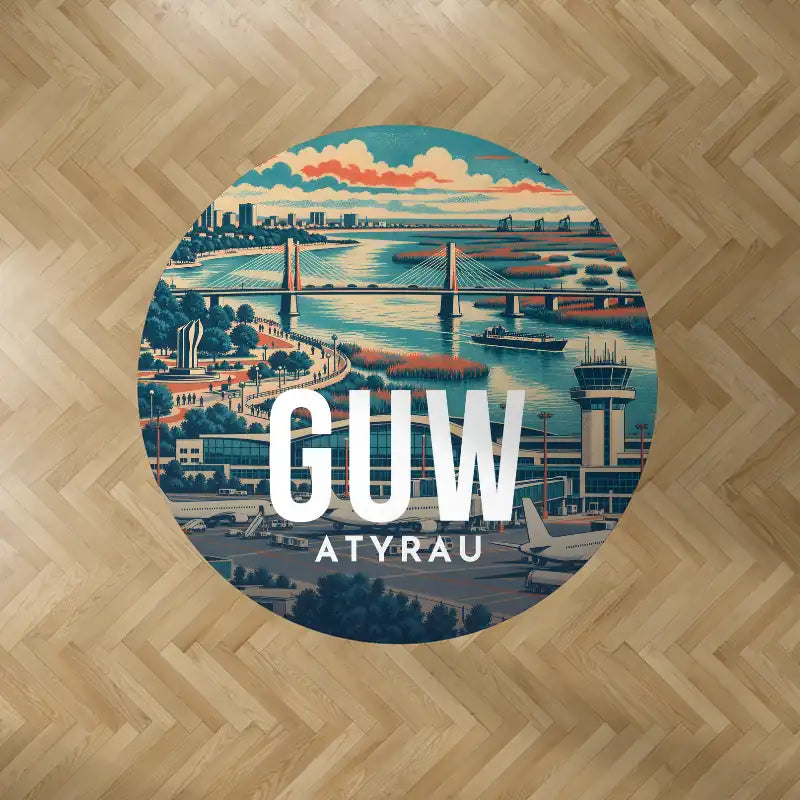 Atyrau Airport (GUW) Carpets - Carpet Round - Scene V2