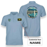 Thumbnail for GVA - Badge - Double-Side Polo - Light Blue + Name