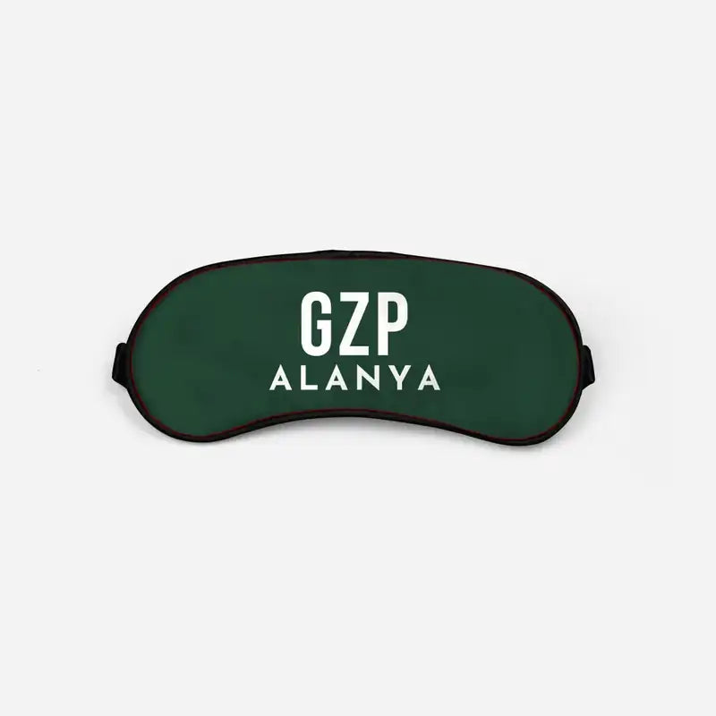 Gazipasa-Alanya Airport (GZP) Sleep Masks - Sleep Mask - Code - Dark Green