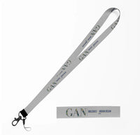 Thumbnail for Gan City Series lanyard - light gray