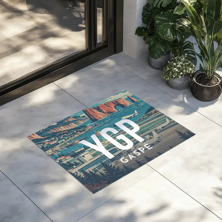 Gaspé Michel-Pouliot Airport (YGP) door mat