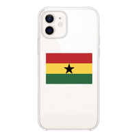 Thumbnail for Ghana Designed Transparent Silicone iPhone Cases