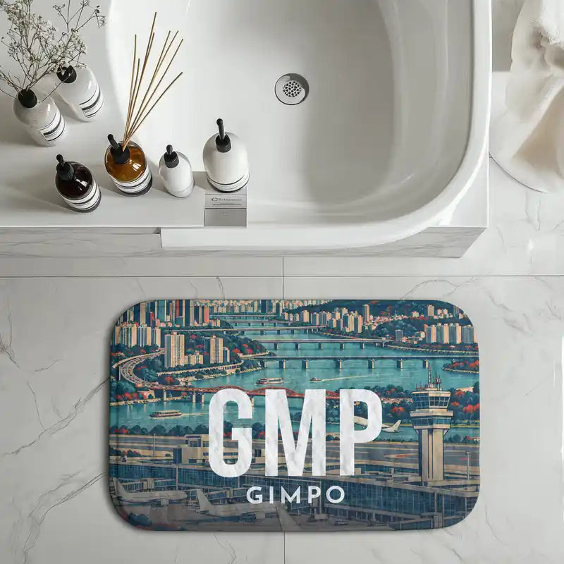 Gimpo International Airport (GMP) bath mat
