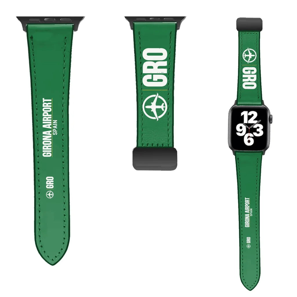 WBV6 | Girona–Costa Brava Airport GRO | Leather - Green