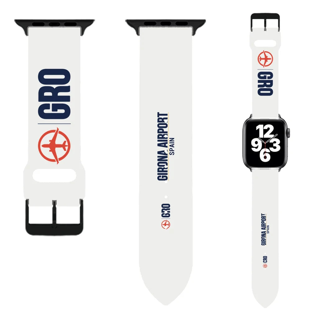 WBV6 | Girona–Costa Brava Airport GRO | White (Metal Buckle)