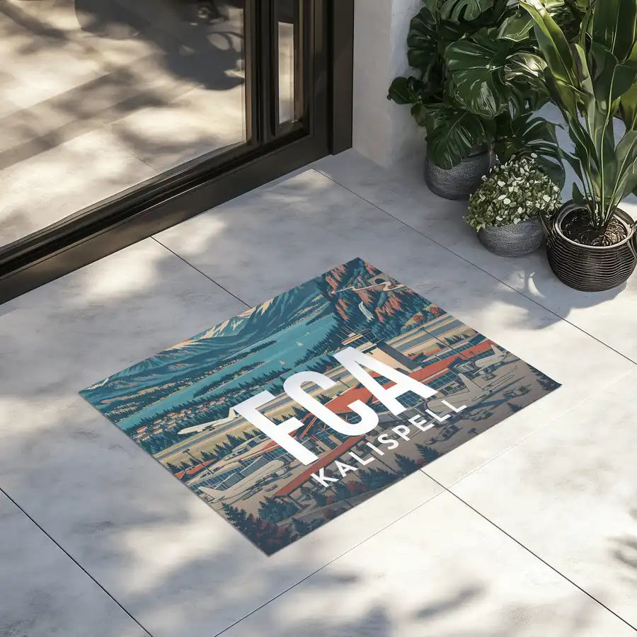Glacier Park International Airport (FCA) door mat