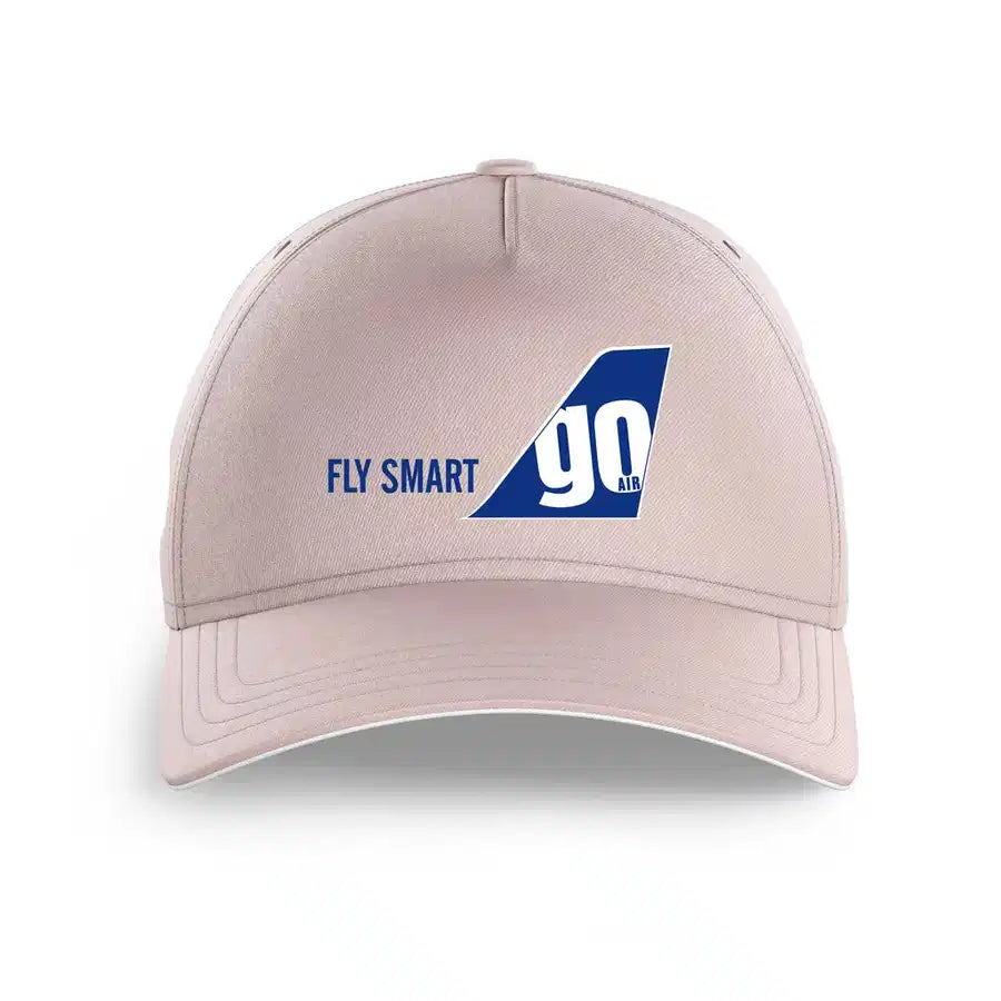 Go First printed hat - pink