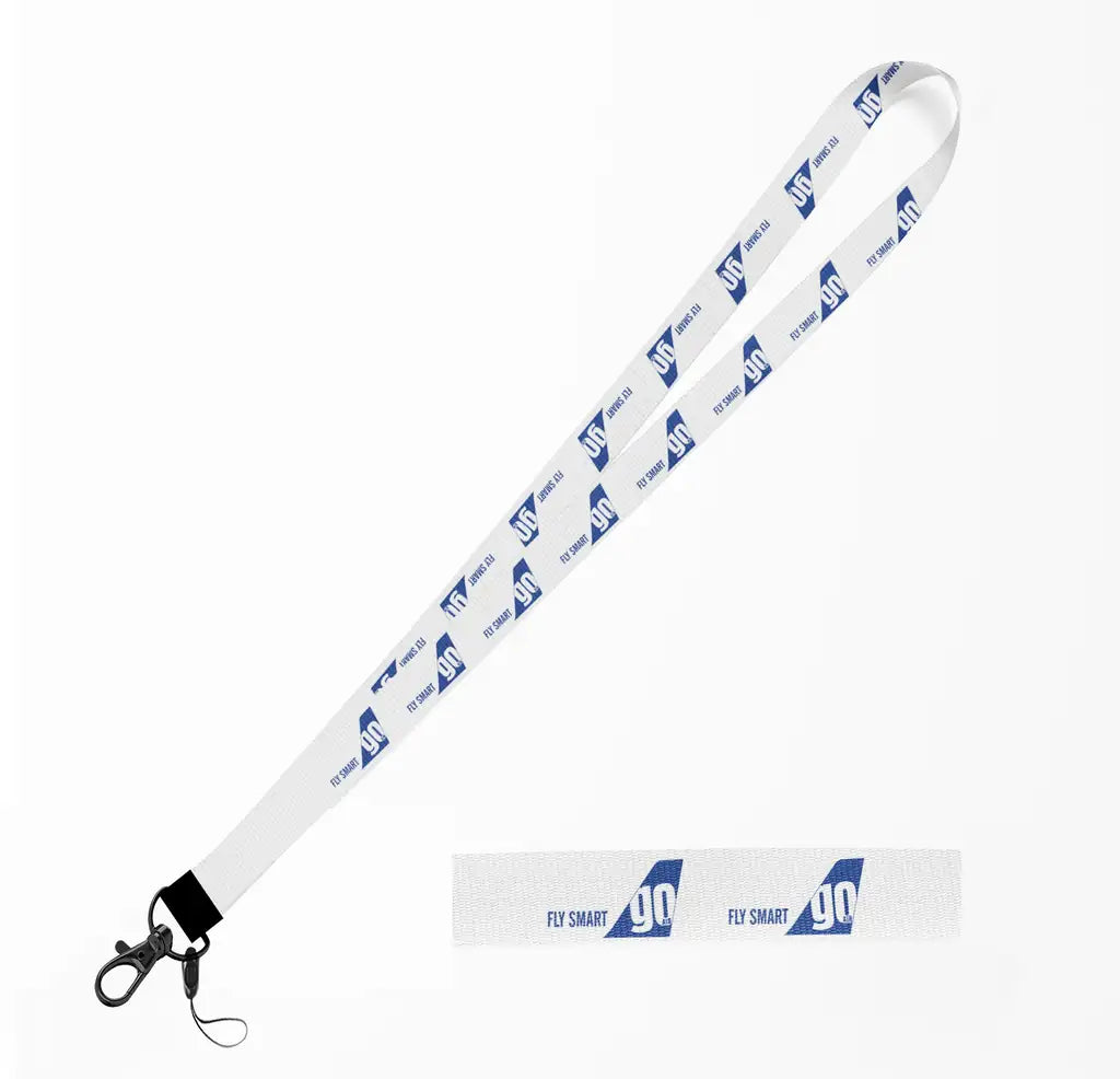Go First lanyard - white