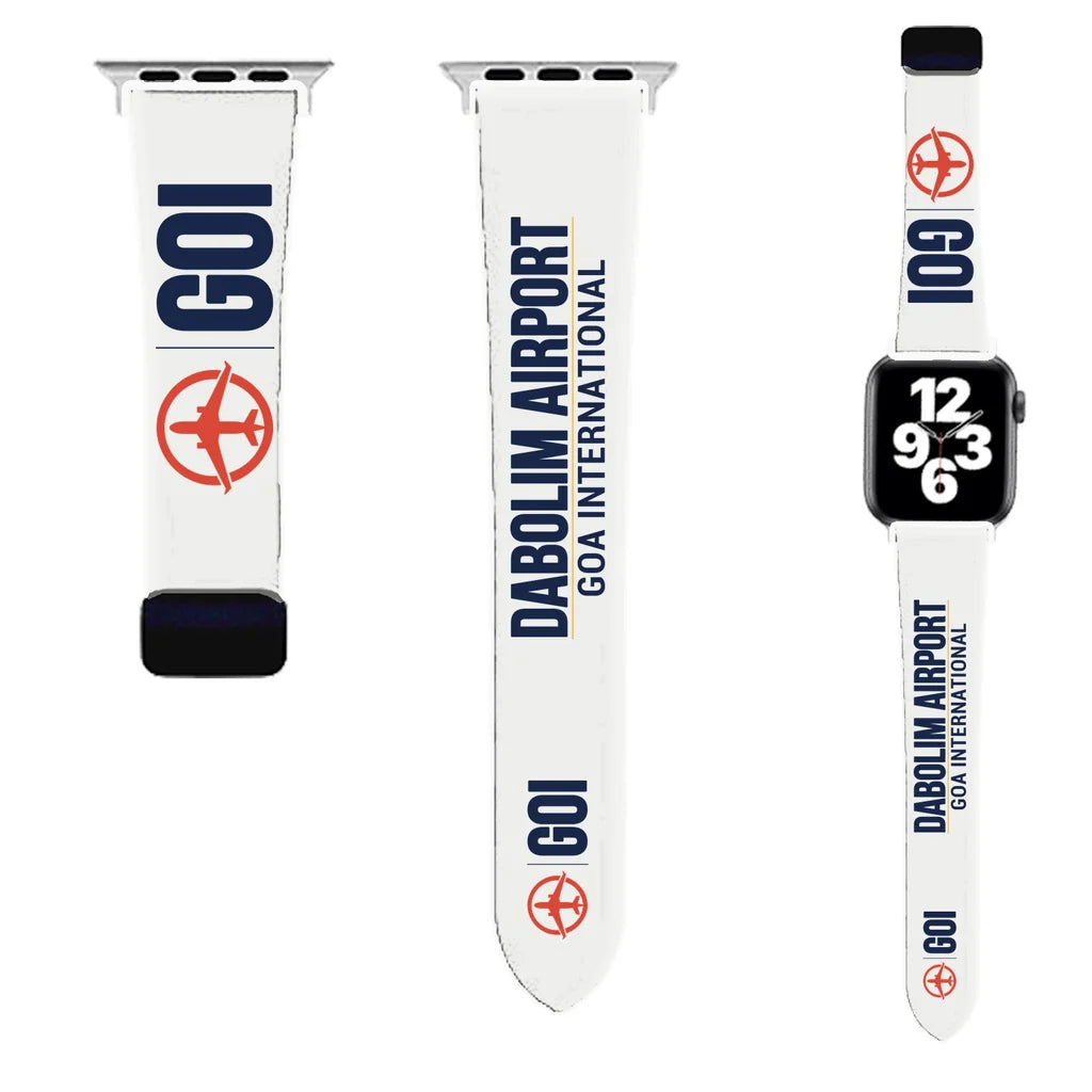WBV6 | Goa International Airport Dabolim GOI | White (Magnetic Band)
