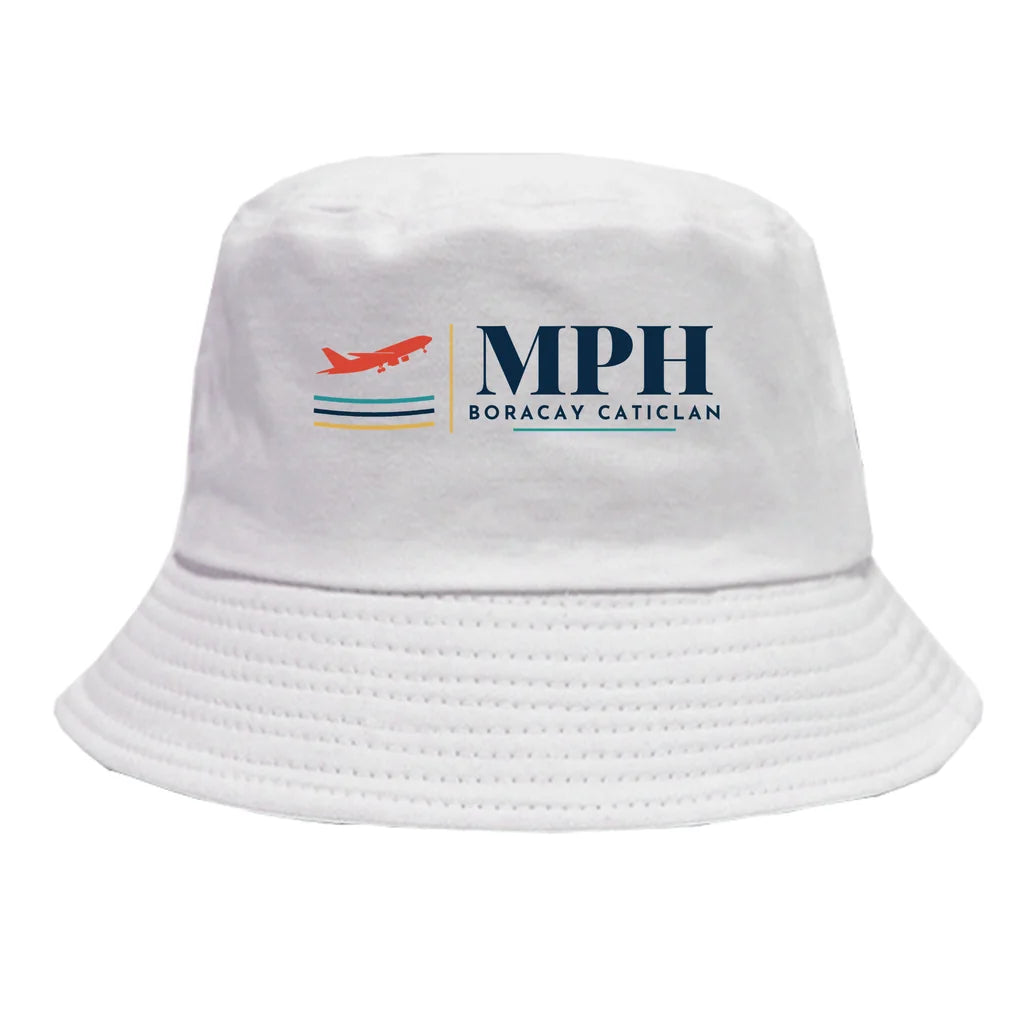 Godofredo P. Ramos Airport Boracay Caticlan (MPH) summer hat - white