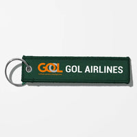 Thumbnail for Gol Linhas Aéreas Inteligentes Crew & Staff Tag Key Chains - Dark Green
