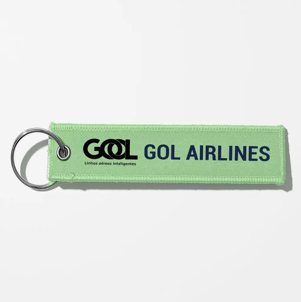Gol Linhas Aéreas Inteligentes Crew & Staff Tag Key Chains - Light Green