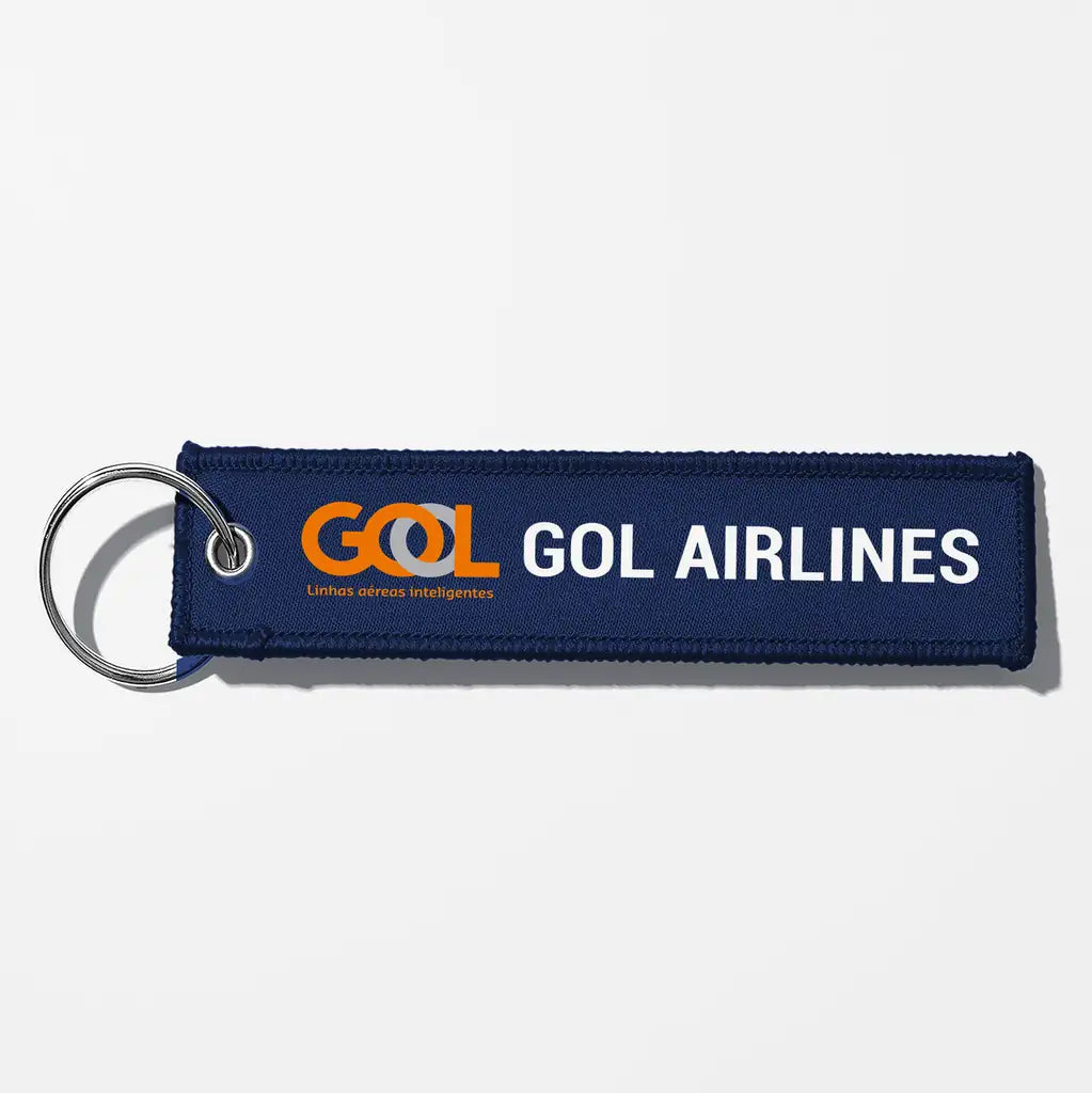 Gol Linhas Aéreas Inteligentes Crew & Staff Tag Key Chains - Navy Blue