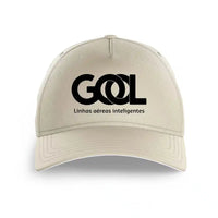 Thumbnail for Gol Linhas Aéreas Inteligentes printed hat - beige