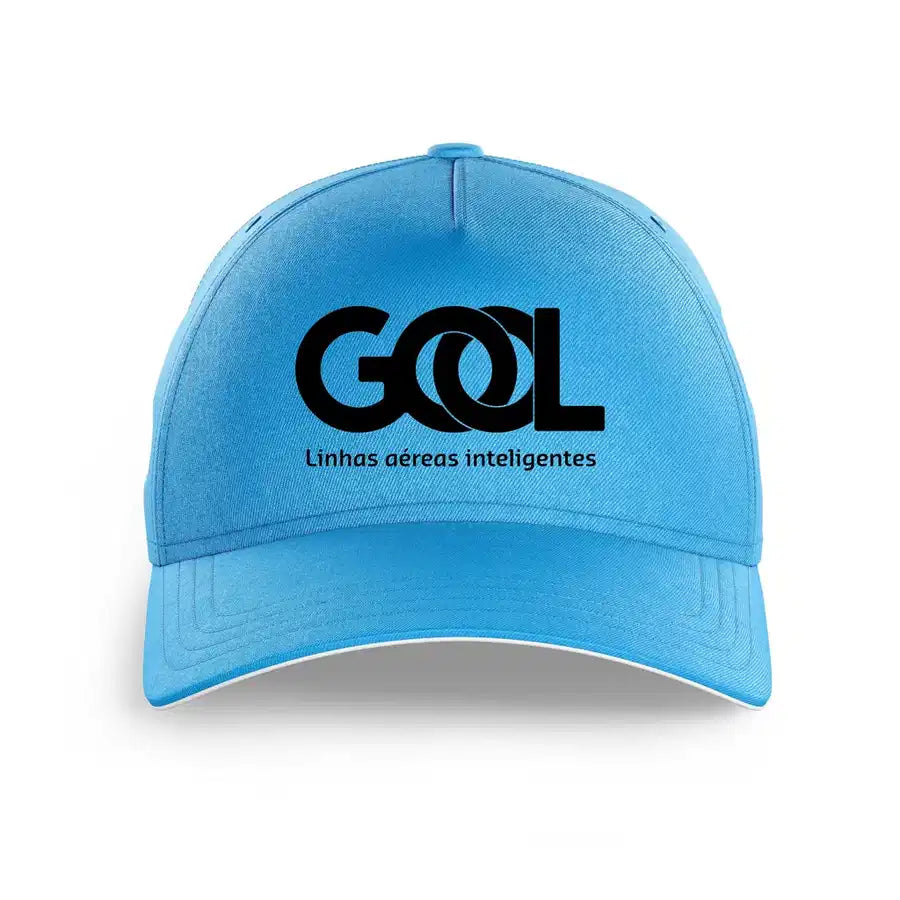 Gol Linhas Aéreas Inteligentes printed hat - light blue