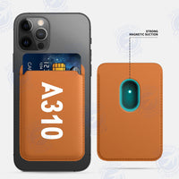 Thumbnail for A310 Text iPhone Cases Magnetic Card Wallet