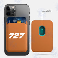 Thumbnail for 727 Flat Text iPhone Cases Magnetic Card Wallet