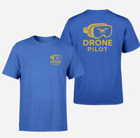 Thumbnail for Googles & Drone Pilot design on blue double side