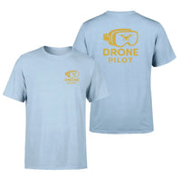 Thumbnail for Googles & Drone Pilot design on light blue double side