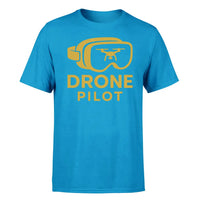 Thumbnail for Googles & Drone Pilot design on turquoise single side