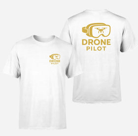 Double-Side Printing — Googles & Drone Pilot Double-Side T-Shirt