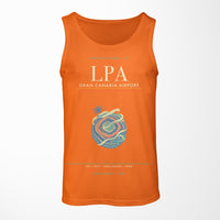 Thumbnail for Gran Canaria Airport LPA Tank Top - Orange