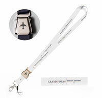 Thumbnail for Grand Forks City Series seat belt lanyard - white