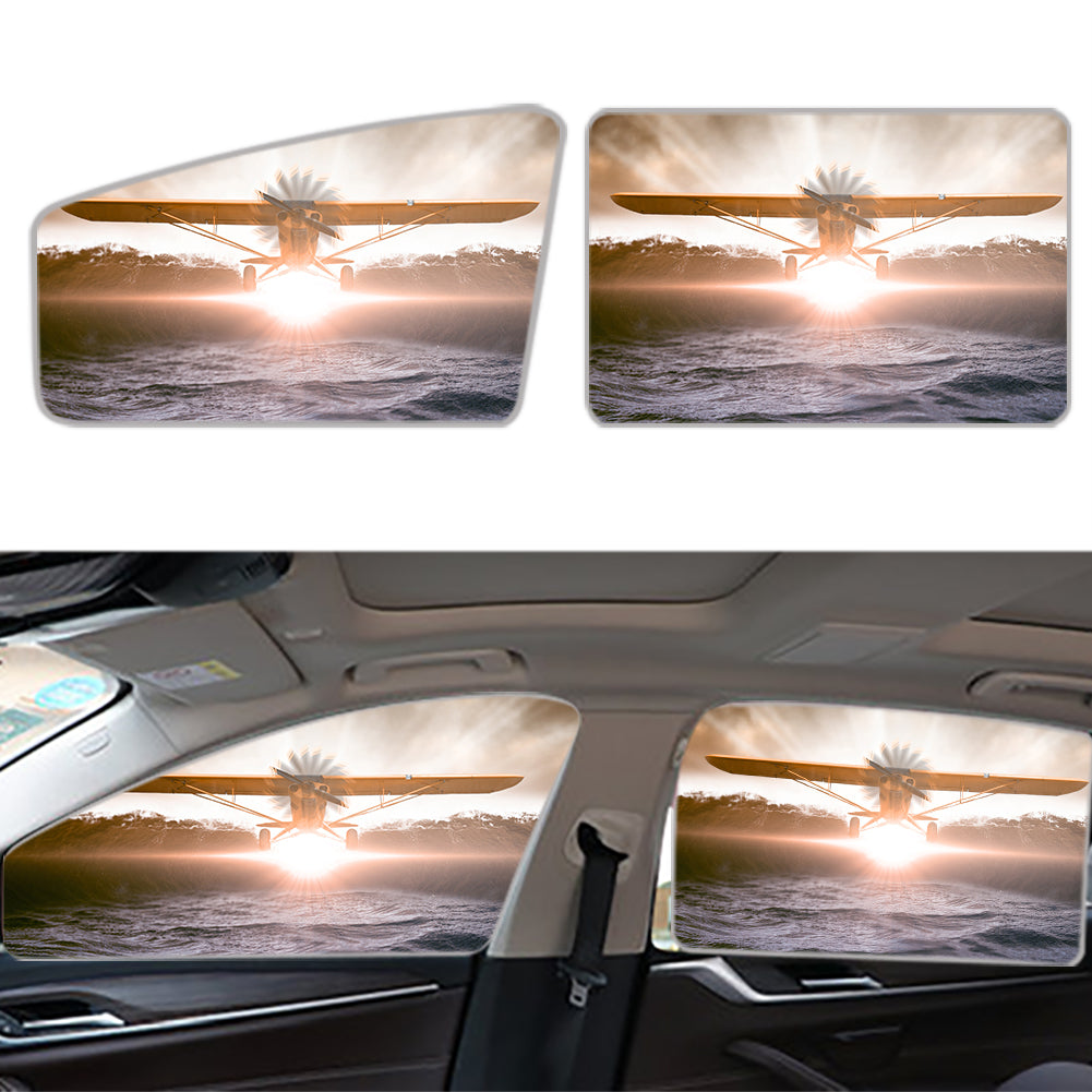 Graphical Propeller Designed Car Sun Shade (Side window)