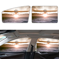Thumbnail for Graphical Propeller Designed Car Sun Shade (Side window)