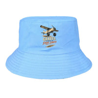 Thumbnail for Gravel Is Where The Story Starts summer hat - light blue