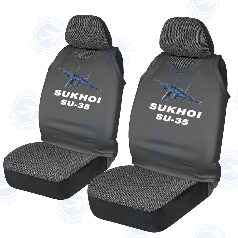 The Sukhoi SU-35 Designed Car Seat Covers
