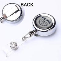 Thumbnail for Pilots Looking Down at People Since 1903 Designed Retractable ID Card Badge