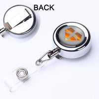 Thumbnail for Supermen of The Skies (Sunset) Designed Retractable ID Card Badge