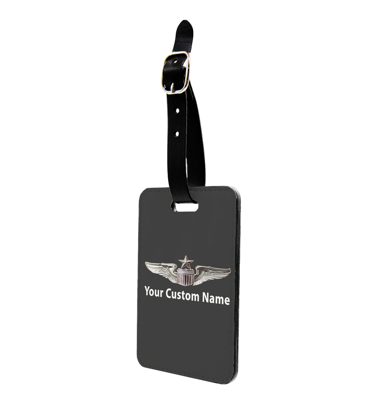 Custom Name (US Air Force & Star) Designed Luggage Tag
