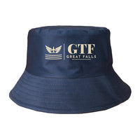 Thumbnail for Great Falls International Airport (GTF) summer hat - dark blue