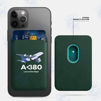 Thumbnail for Airbus A380 Love at first flight iPhone Cases Magnetic Card Wallet