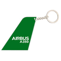 Thumbnail for Airbus A350 & Text Designed Tail Key Chains