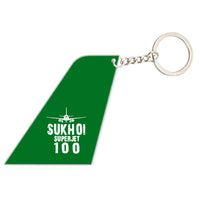 Thumbnail for Sukhoi Superjet 100 & Plane Designed Tail Key Chains