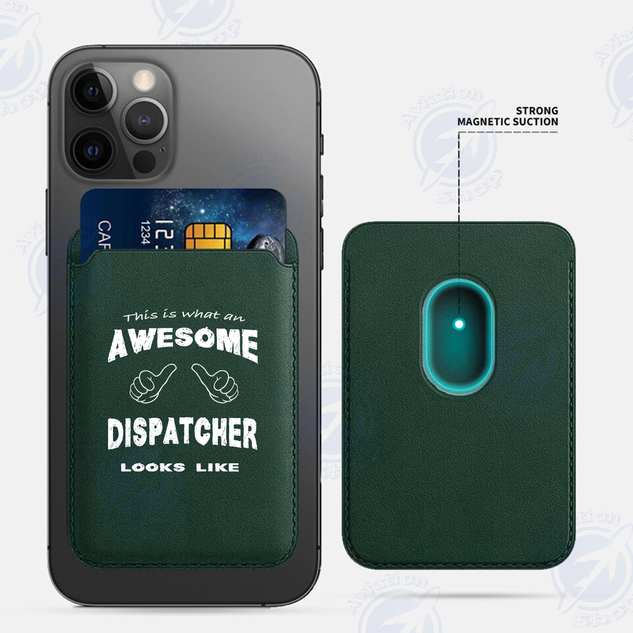 Dispatcher iPhone Cases Magnetic Card Wallet
