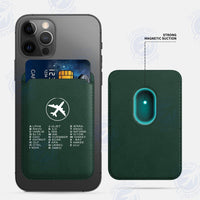 Thumbnail for Aviation Alphabet 2 iPhone Cases Magnetic Card Wallet