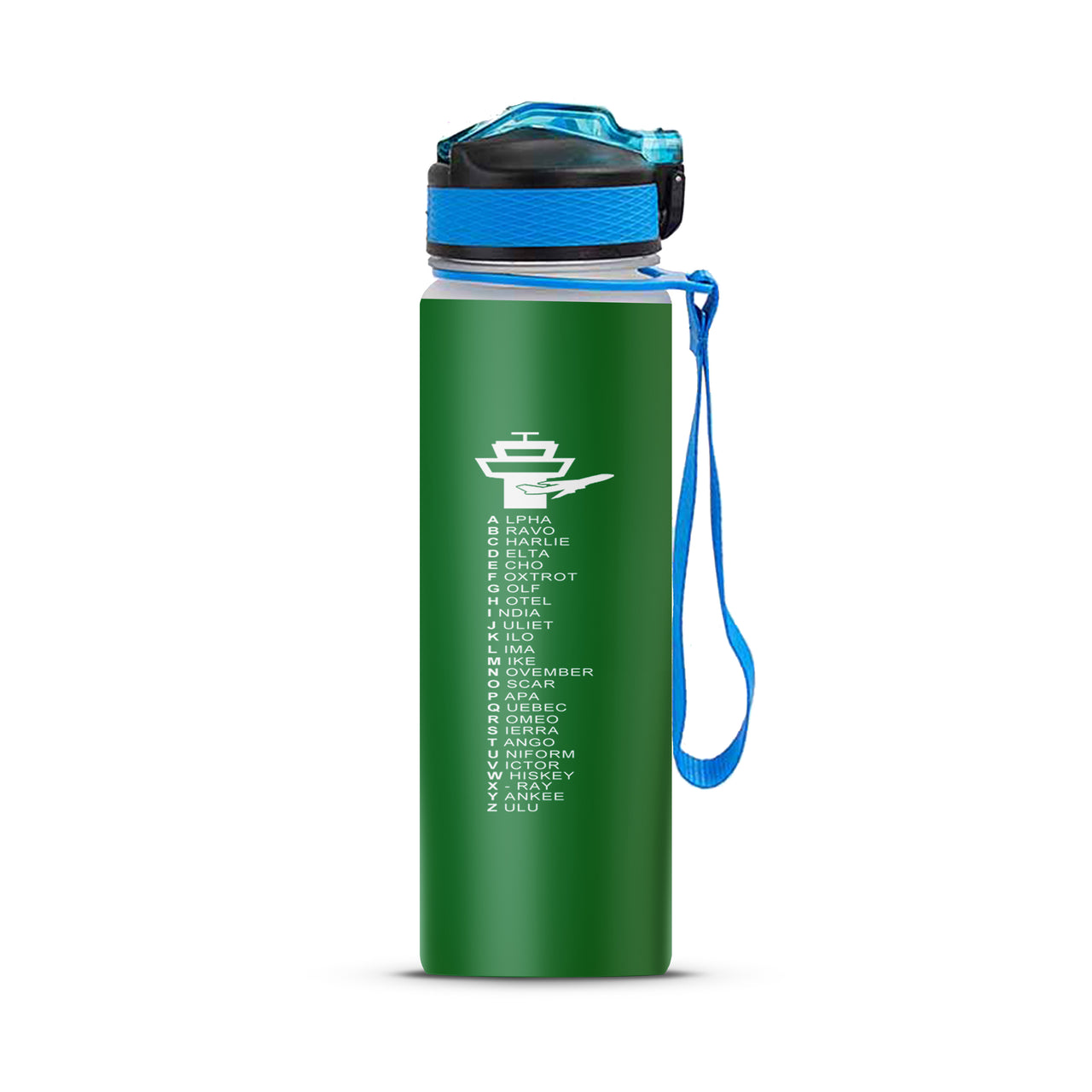 Aviation Alphabet Designed Sports Kettles