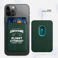 Thumbnail for Flight Attendant iPhone Cases Magnetic Card Wallet