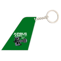 Thumbnail for Airbus A350 & Trent Wxb Engine Designed Tail Key Chains
