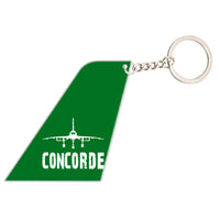 Thumbnail for Concorde & Plane Designed Tail Key Chains
