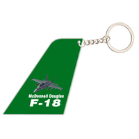 Thumbnail for The McDonnell Douglas F18 Designed Tail Key Chains